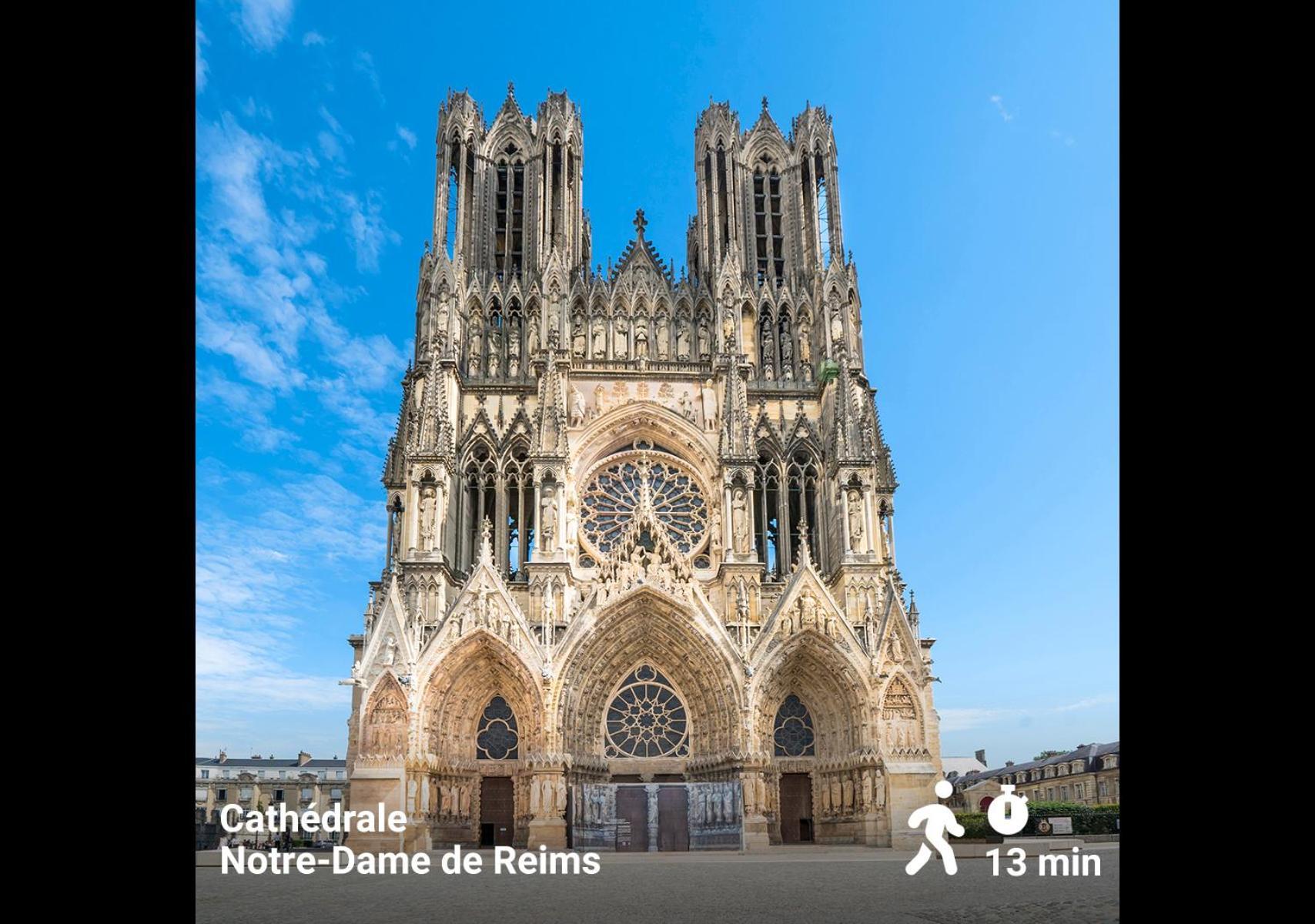 Coeur Des Moissons, Centre Ville Avec Parking Prive Reims Exterior foto