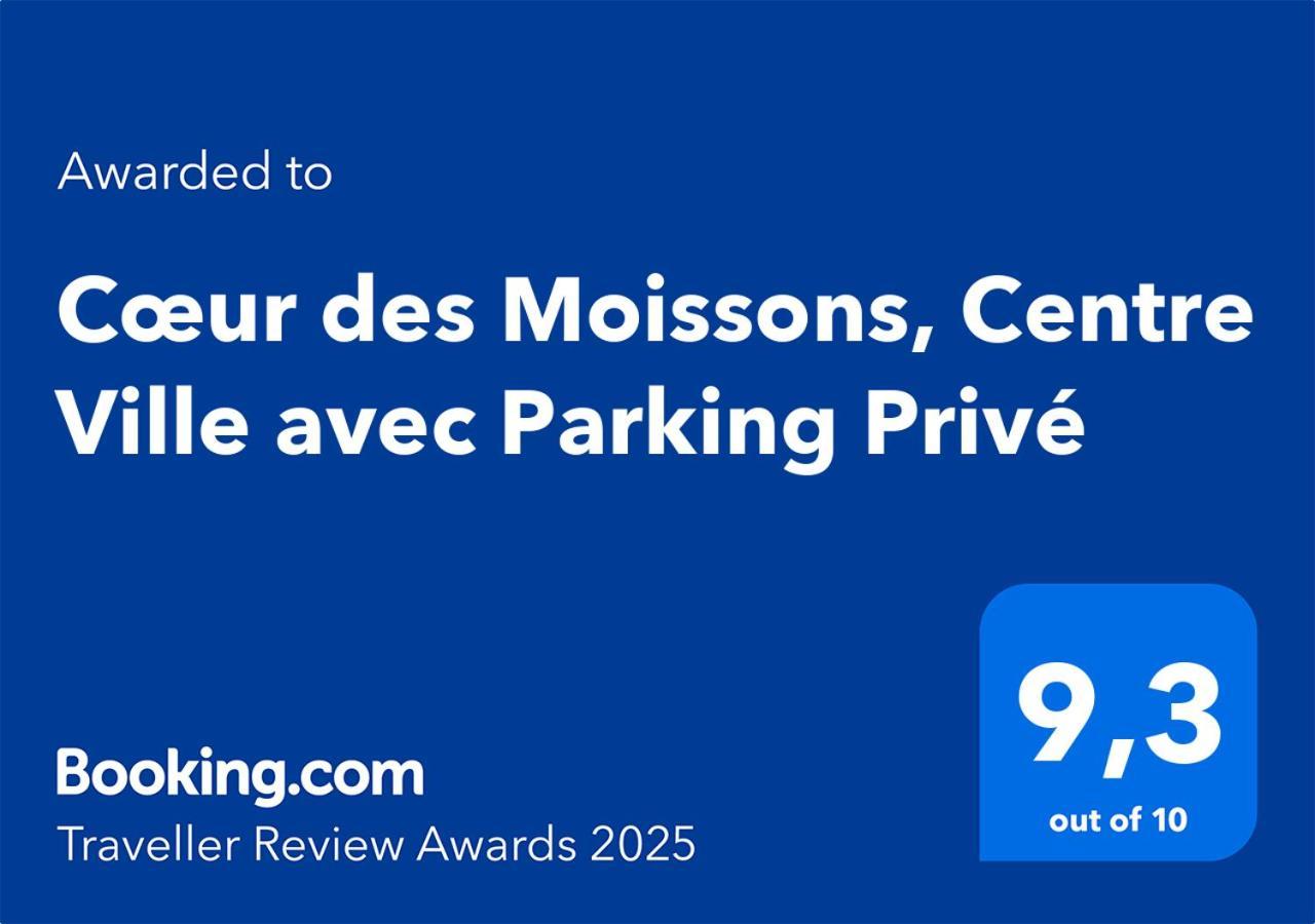 Coeur Des Moissons, Centre Ville Avec Parking Prive Reims Exterior foto